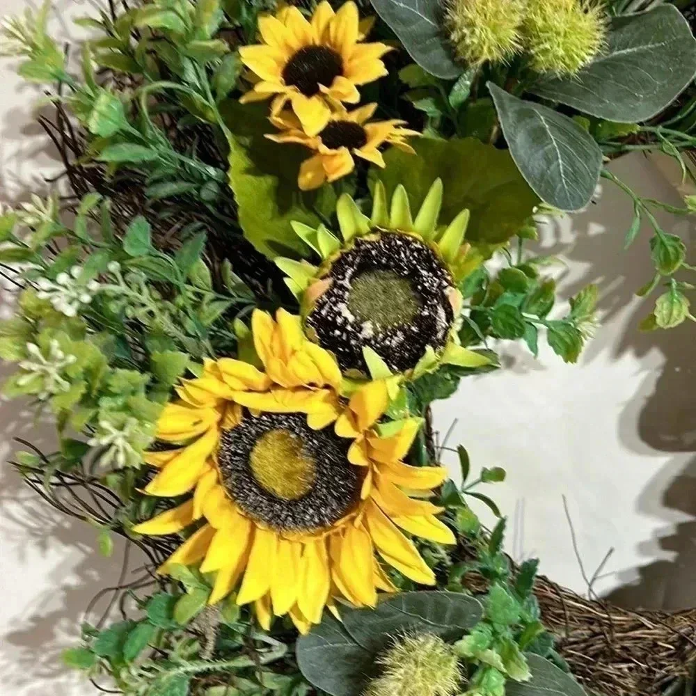 Ashland sunflower wreath
